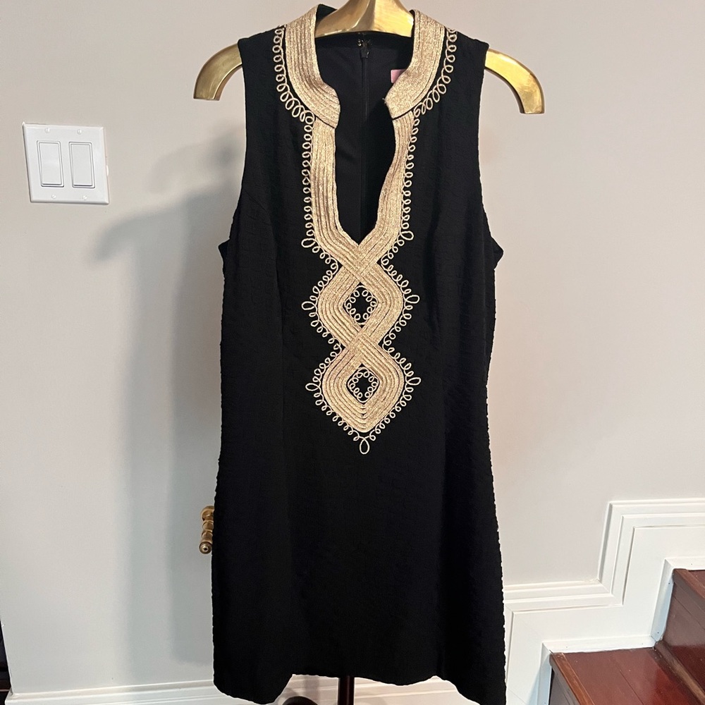 Lilly Pulitzer Dress With Gold Detail